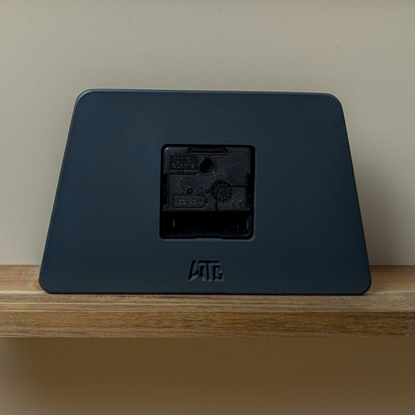 What the Clock klok antraciet-2